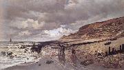 Claude Monet The Pointe de la Heve at Low Tide Sweden oil painting artist